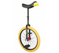 Qu-Ax Unicycles UNI-015-BLK, Monociclo Freestyle Professionale, 20", Nero