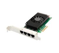 Quad 2,5 Gigabit Ethernet PCI-E Network Expansion Card RJ45 LAN Adattatore Basso Profilo Staffa SY-PEX24086