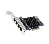 Quad 2,5 Gigabit Ethernet PCI Express PCI-E Scheda di interfaccia di rete 10/100/1000/25000 Mbps RJ45 LAN Realtek RTL8125 Chipset
