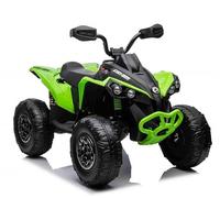 Quad 24 V per bambini, Can-Am Maverick, verde, 3-7 anni