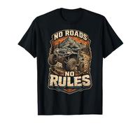 Quad ATV No Roads No Rules Maglietta