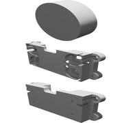 Quad Button Bracket for Gameboy Zero Mod - Custom Rear Control Enhancement Kit