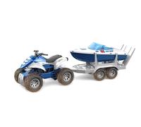 Quad con effetti e rimorchio rimovibile