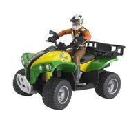 BRUDER Quad con figura 63000