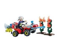 PLAYMOBIL | Action Heroes | Quad dei pompieri | Autopompa | Giocattoli per bambini dai 4 anni in su | 71825