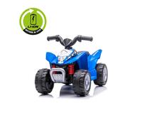 Sport One Quad Honda Lithium 7,2v Mountable Vehicle Blu Bambini