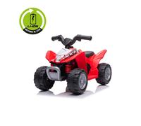 Sport One Quad Honda Lithium 7,2v Mountable Vehicle Rosso Bambini