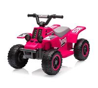 Quad Elettrico per Bambini 6V, ATV con Luci LED, Macchina Cavalcabile per Bambini 1-3 Anni, Ragazzi e Ragazze, con Musica, Marcia Avanti & Indietro