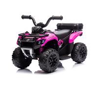 Quad Elettrico Per Bambini Mini Quad Safari 6V-Rosa