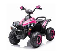 Quad Elettrico per Bambini Quad Medio Sport 12V-Rosa
