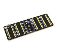 Quad GPIO Espansore per Raspberry Pi Pico, Quattro Set di 2x20 Connettori Standard Raspberry Pi Pico GPIO Maschio per il Collegamento di più Moduli di Espansione, Supporto Alimentato Tramite USB
