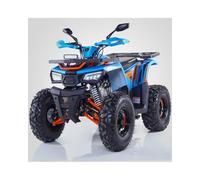 Quad Hunter II 125cc a Benzina - Quad 4 Tempi con Avviamento Elettrico, Ruote 8 Pollici, Perfetto per Ragazzi, Motore 125cc (Blu)