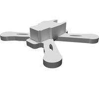Quad Keychain for Drone Enthusiasts Portable Design ABS Construction