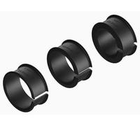 Quad Lock Distanziali di ricambio per supporto manubrio Noir (medio) Set di 3 22x25x28 mm