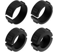 Set di 3 distanziali di ricambio per supporto manubrio pro Quad Lock Noir 22,2x25,4x28,6x31,8 mm