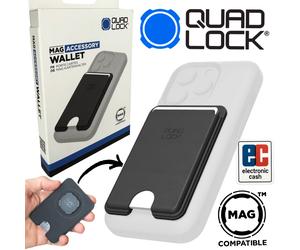 Quad Lock Mag Wallet Set Carta Cellulare Soldi / Ec Assegno Mappe System