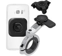 Quad Lock Moto Manubrio Supporto per Cellulare Pro Cromo XL + Damper + Mag