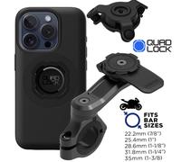 Quad Lock Moto Supporto per Cellulare Pro Smorzatore Custodia IPHONE 15 Pro Max