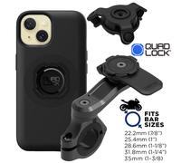Quad Lock Moto Supporto per Cellulare Pro+ Smorzatore + Mag Custodia IPHONE 15