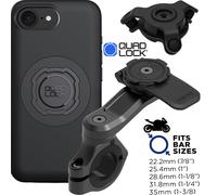 Quad Lock Moto Supporto per Cellulare Pro Smorzatore Mag Custodia IPHONE 16e