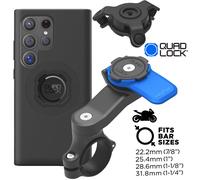 Quad Lock Moto Supporto per Cellulare Smorzatore Mag Custodia Galaxy S24 Ultra