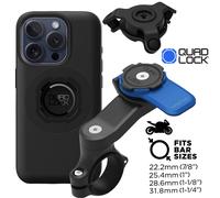 Quad Lock Moto Supporto per Cellulare Smorzatore Mag Custodia IPHONE 15 Pro Max
