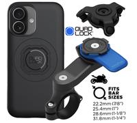 Quad Lock Moto Supporto per Cellulare + Smorzatore Mag Custodia IPHONE 16 Plus
