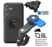 Quad Lock Moto Supporto per Cellulare + Smorzatore + Mag Custodia per Galaxy S24