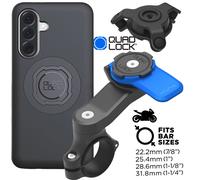 Quad Lock Moto Manubrio Supporto per Cellulare Smorzatore Mag Custodia Galaxy
