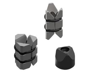 Quad Lock Set di distanziali per il supporto del piantone dello sterzo PRO