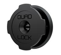 Quad Lock Supporto Adesivo da Parete, Nero, 2 Pezzi