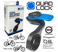 QUAD LOCK Supporto Anteriore PRO In Alluminio Per Manubrio Per Smartphone