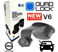 QUAD LOCK Supporto Per Smartphone Auto V6 Per Parabrezza Cruscotto Modello 2026
