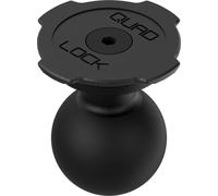 Quad Lock Adattatore per telefono con cappuccio sferico da 2,5 cm, compatibile con braccio RAM da 1" per auto, camion o camper.