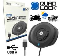 Quad Lock USB Impermeabile senza Fili Moto Barca Cellulare Smart Carica Stazione