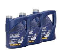 Quad Olio per Ingranaggi Mannol Cambio Api Gl 4 Gl 5 Ls 80W-90 3x 4Liter Cambio