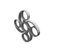 Quad Spiral Fidget Spinner - Stress Relief Desk Toy with Four Spiral Arms Design