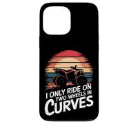 Quadbike Guido Solo Su Due Ruote In Curve Custodia per iPhone 13 Pro Max