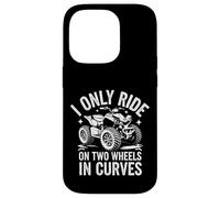 Quadbike Guido Solo Su Due Ruote In Curve Custodia per iPhone 14 Pro