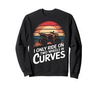 Quadbike Guido Solo Su Due Ruote In Curve Felpa