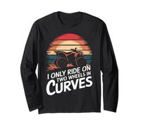 Quadbike Guido Solo Su Due Ruote In Curve Maglia a Manica