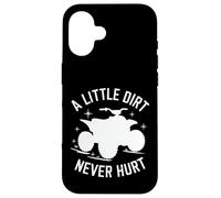 Quadbike Un po 'di sporcizia non fa mai male Custodia per iPhone 16