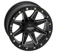 QuadBoss Boss Lock Ruote - 14x7 - Offset 5+2 - 4/137 - Nero Opaco