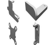 Quadcopter Camera Mount for Canon S100 Drone Photography Tilt Mount with Damping