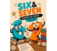 QUADERN DEL DOCENT 2026-2027 | Programació, avaluació i tutoria: SIX SEVEN Agenda del mestre en català | DIN A4 | Quadern de programació setmanal | ... | Reunions docents | Regal per mestra.