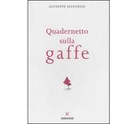 Quadernetto sulla gaffe