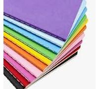 Quaderni A6, 24 quaderni colorati a righe, 12 colori A6 a righe, multipack, pagine colorate arcobaleno in carta kraft, quaderni per diari, studenti, ufficio, scuola (9 x 14 cm)