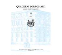 Libri Quaderni Borromaici. Saggi, Studi, Proposte. Rivista Dell'associazione Alu