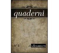 Quaderni di Inschibboleth (2013). Vol. 2