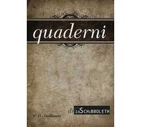 Quaderni di Inschibboleth. Vol. 11: Oscillazioni.